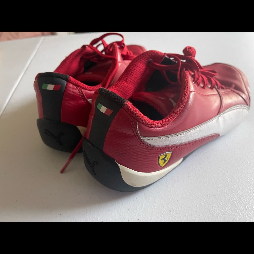 Puma Ferrari SF drift cat 7 motorsport design red/white shoes Mens Size 8